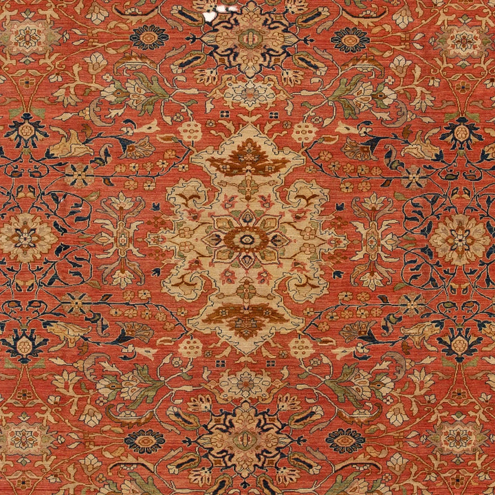 Red Traditional Wool Rug - 12'2" x 18'9"