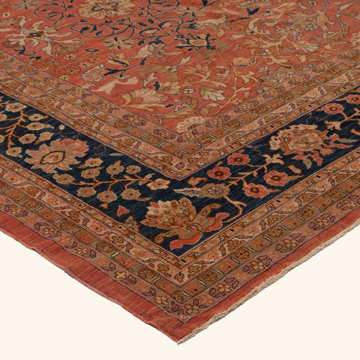 Red Traditional Wool Rug - 12'2" x 18'9"