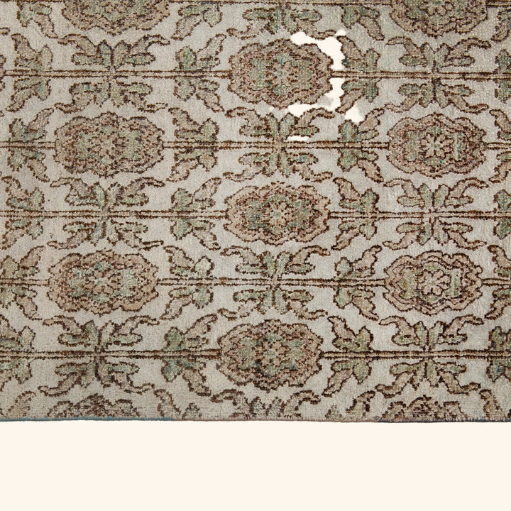 Grey Alchemy Transitional Wool Silk Blend Rug - 14'7" x 19'1"