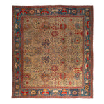 Multicolored Antique Persian Oushak Rug - 16'5" x 18'7"