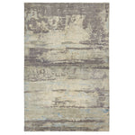 Grey Modern Silk Rug - 14'1" x 22'5"