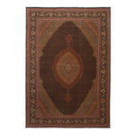 Brown Vintage Mahi Tabriz Wool Rug - 11'8" x 16'1"