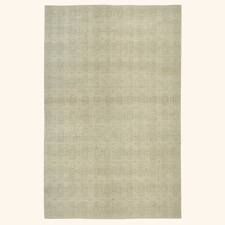 Cream Transitional Wool Rug - 17'5" x 27'4"