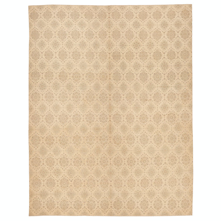 Beige Transitional Wool Rug - 19'4" x 24'10"