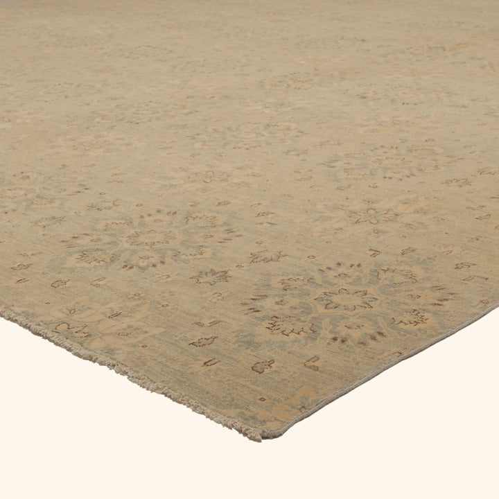 Beige Transitional Wool Rug - 15'9" x 27'3"