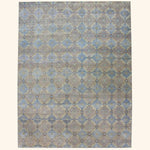 Grey Alchemy Transitional Wool Silk Blend Rug - 15'1" x 19'10"