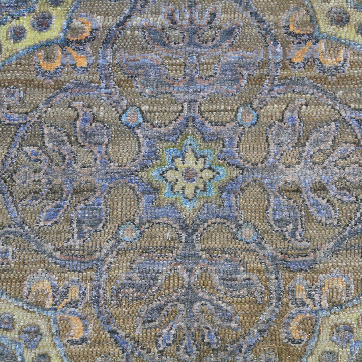 Grey Alchemy Transitional Wool Silk Blend Rug - 15'1" x 19'10"