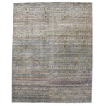 Brown Transitional Wool Silk Blend Rug - 15'8" x 20'3"
