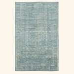 Blue Transitional Wool Rug - 17'9" x 28'2"