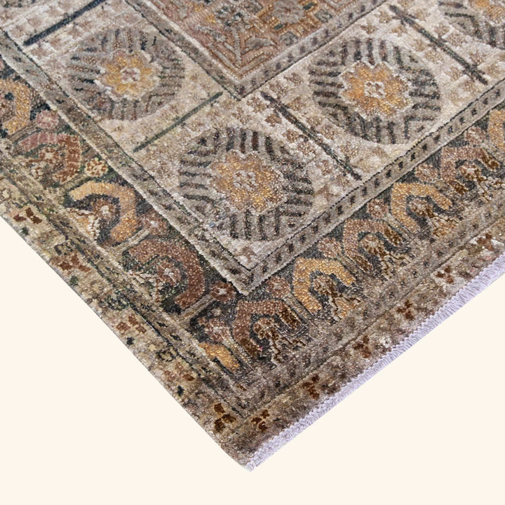 Brown Alchemy Transitional Wool Silk Blend Rug - 14'1" x 20'4"