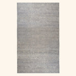 Grey Transitional Silk Rug - 14'11" x 25'2"