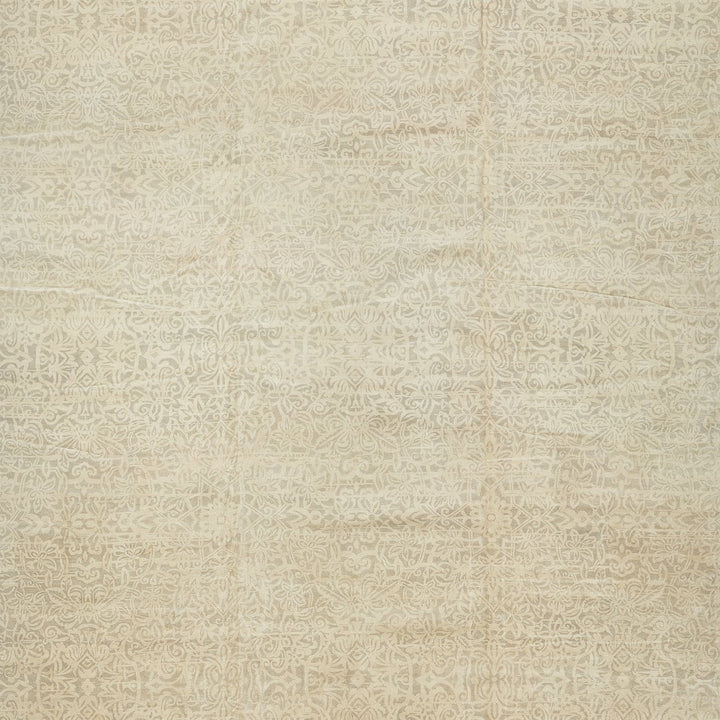Beige Transitional Wool Rug - 15' x 25'