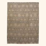 Brown Transitional Wool Rug - 12' x 14'11"