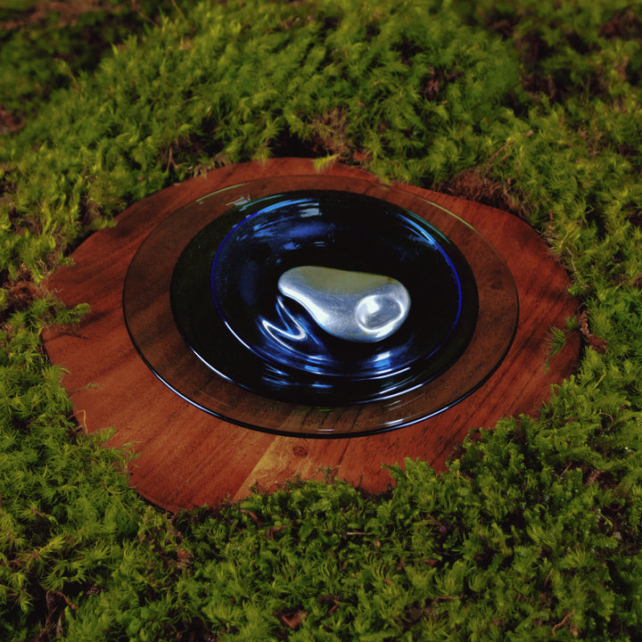 4" Nesting Tray, Teal Blue