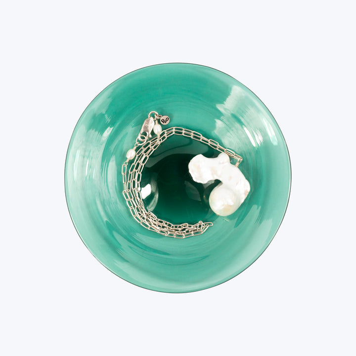 4" Nesting Tray, Teal Blue