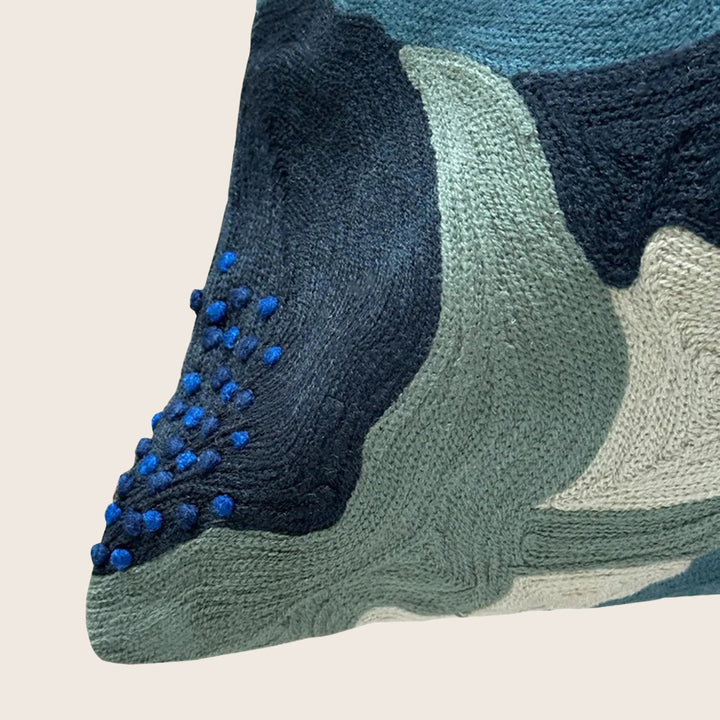 Bleu Botany Pillow
