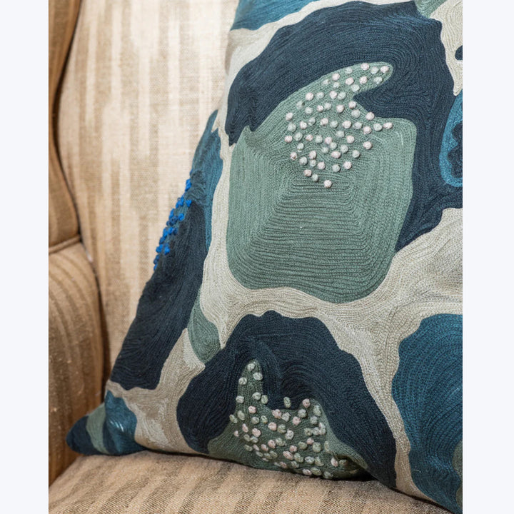 Bleu Botany Pillow