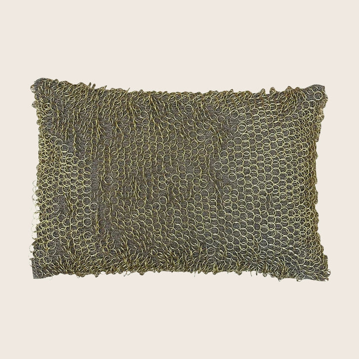 Brass Ring Lumbar Pillow