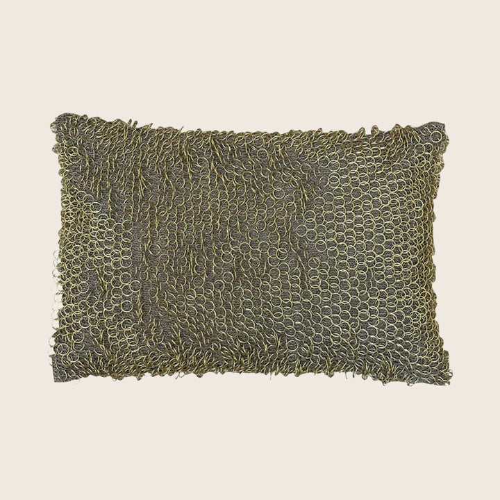 Brass Ring Lumbar Pillow