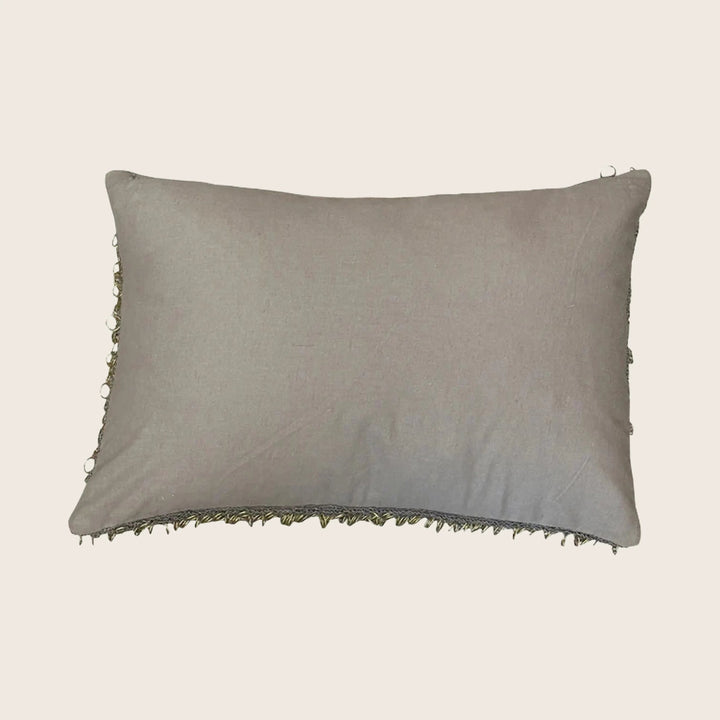 Brass Ring Lumbar Pillow