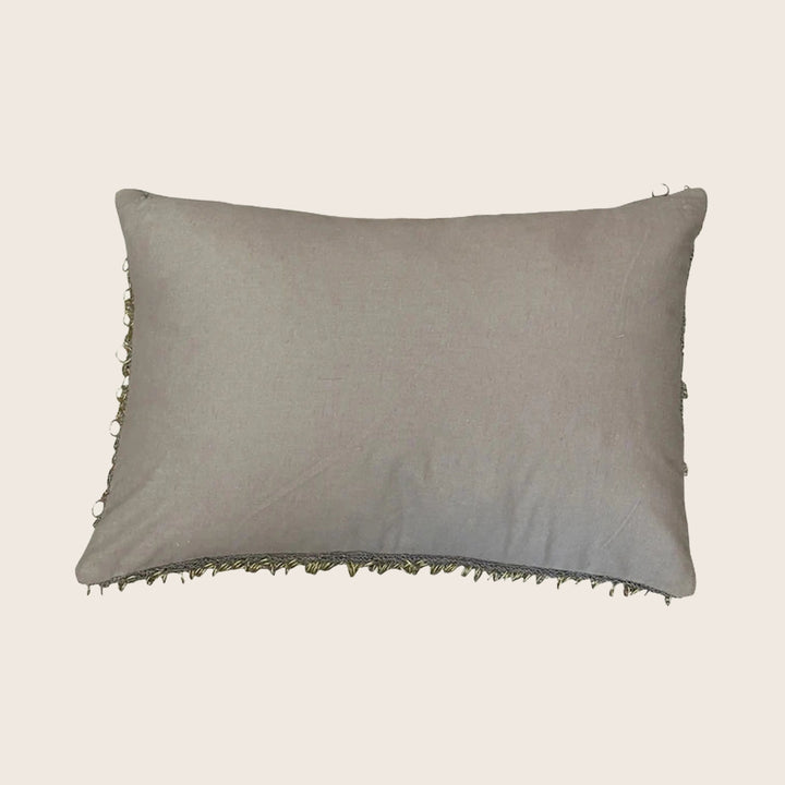 Brass Ring Lumbar Pillow
