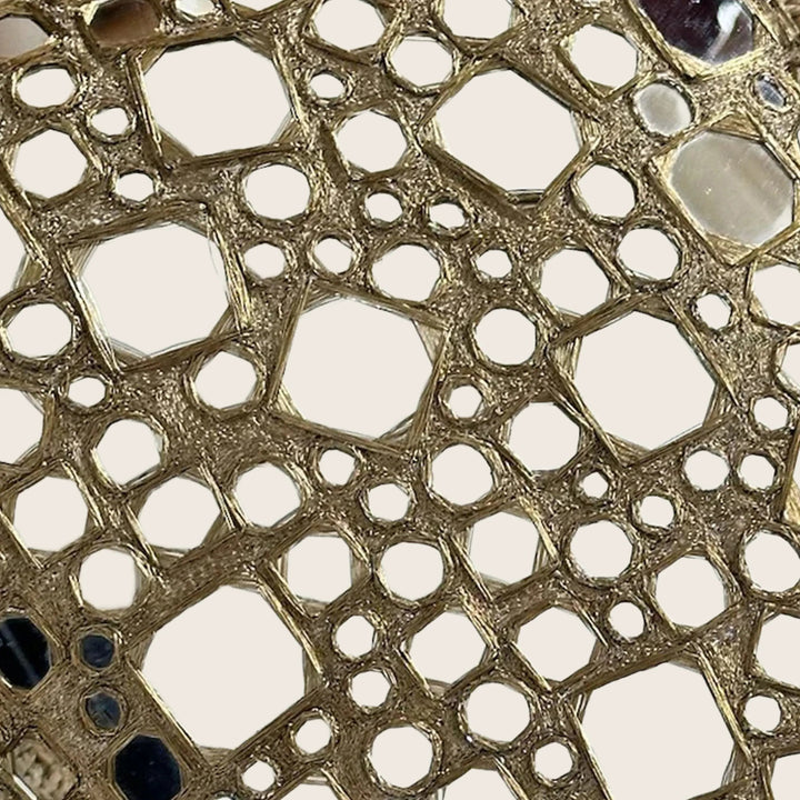 Mosaic Mirror Lumbar Pillow