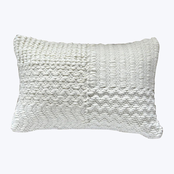 Shivi Ivory Lumbar Pillow