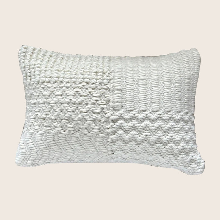 Shivi Ivory Lumbar Pillow