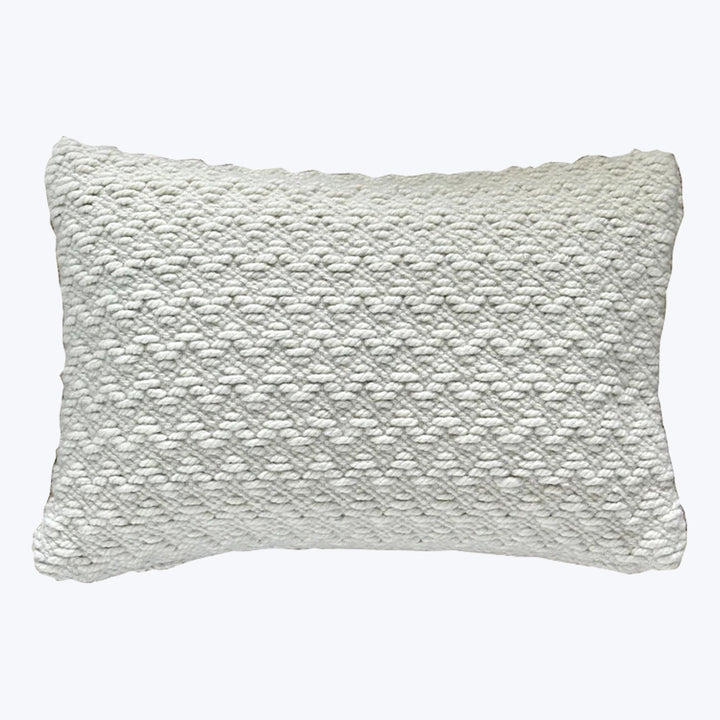 Shivi Ivory Lumbar Pillow