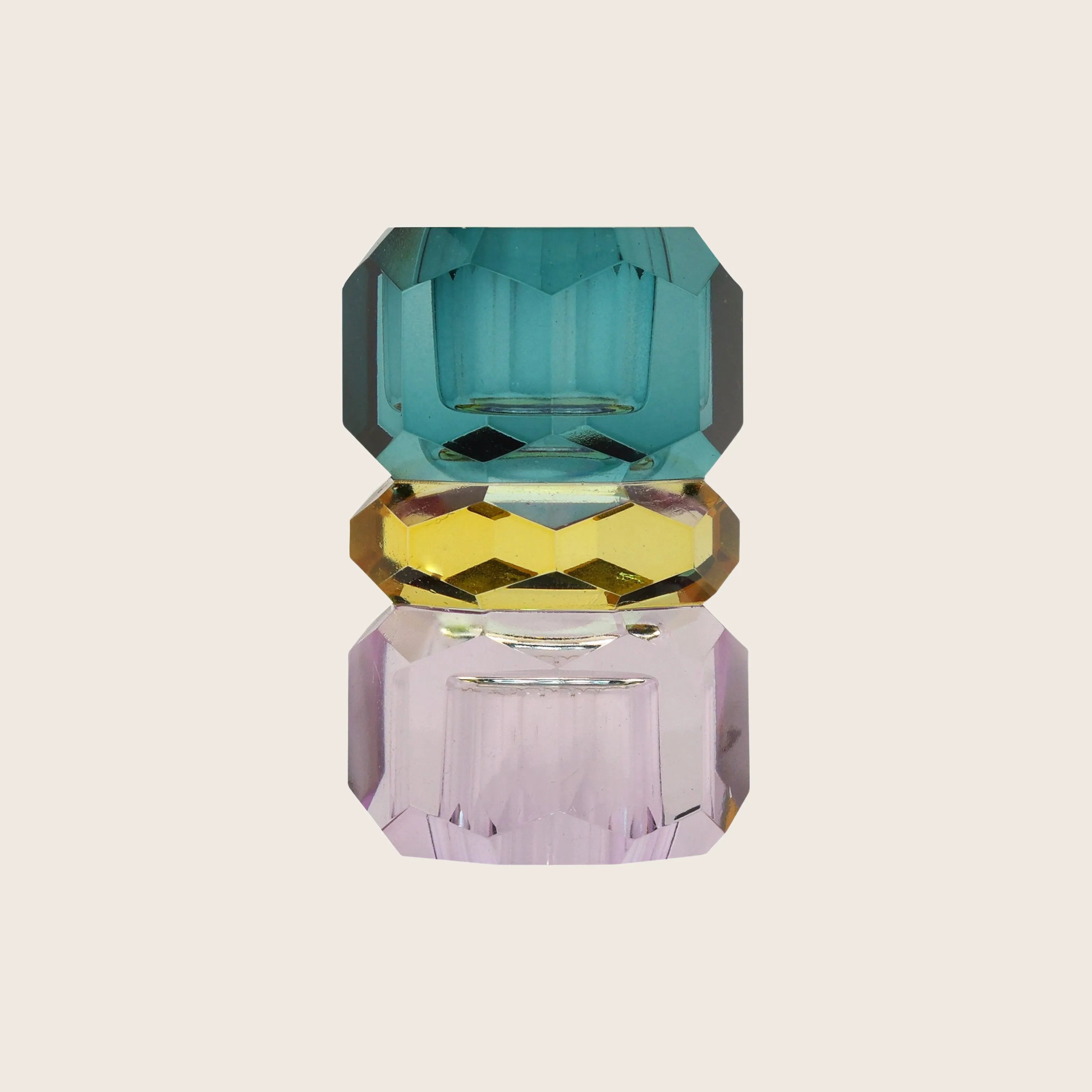 Ornamental Crystal Candle Holder - Thumbnail 3