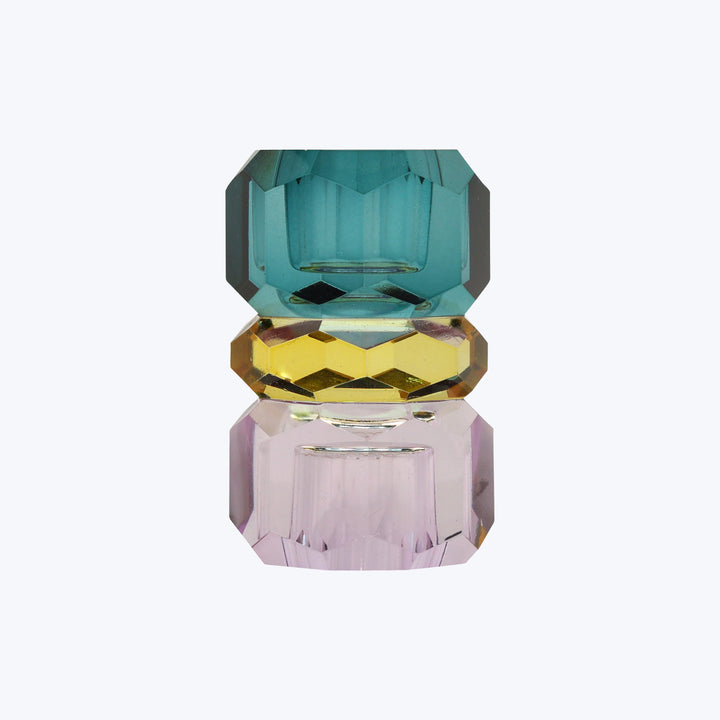 Ornamental Crystal Candle Holder