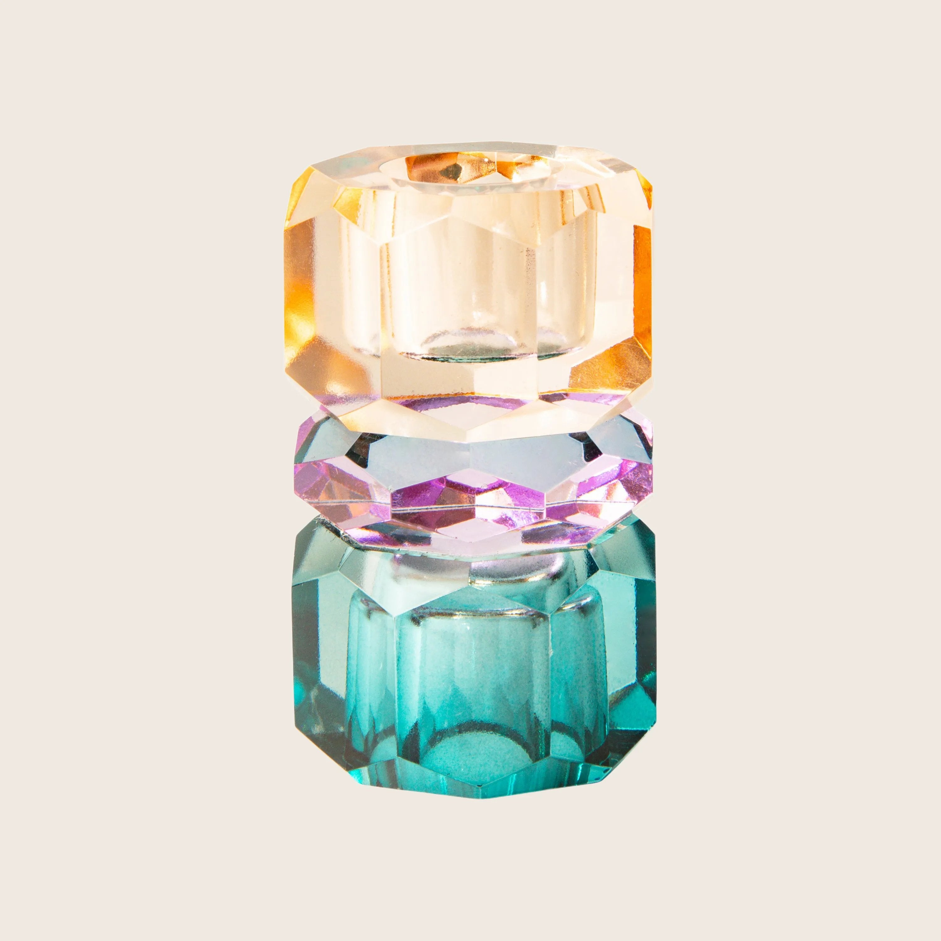 Ornamental Crystal Candle Holder