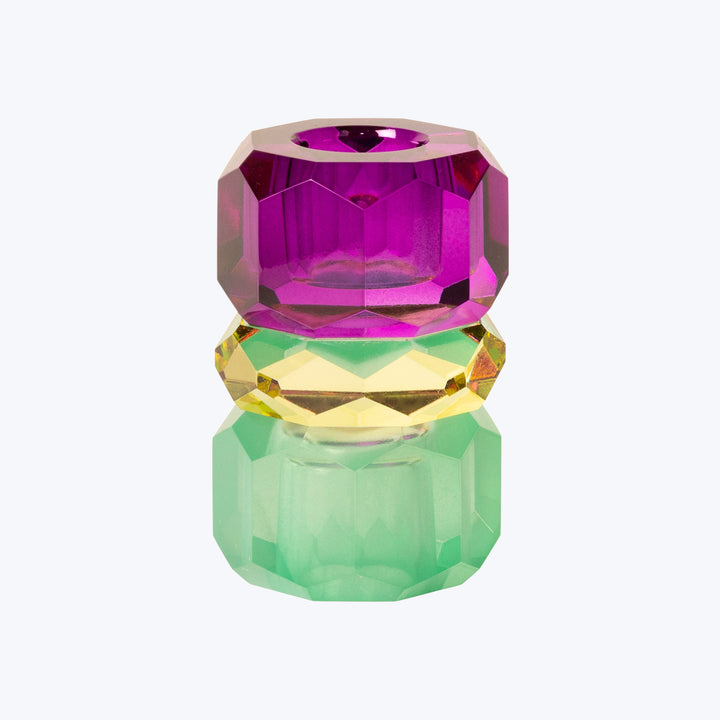 Ornamental Crystal Candle Holder