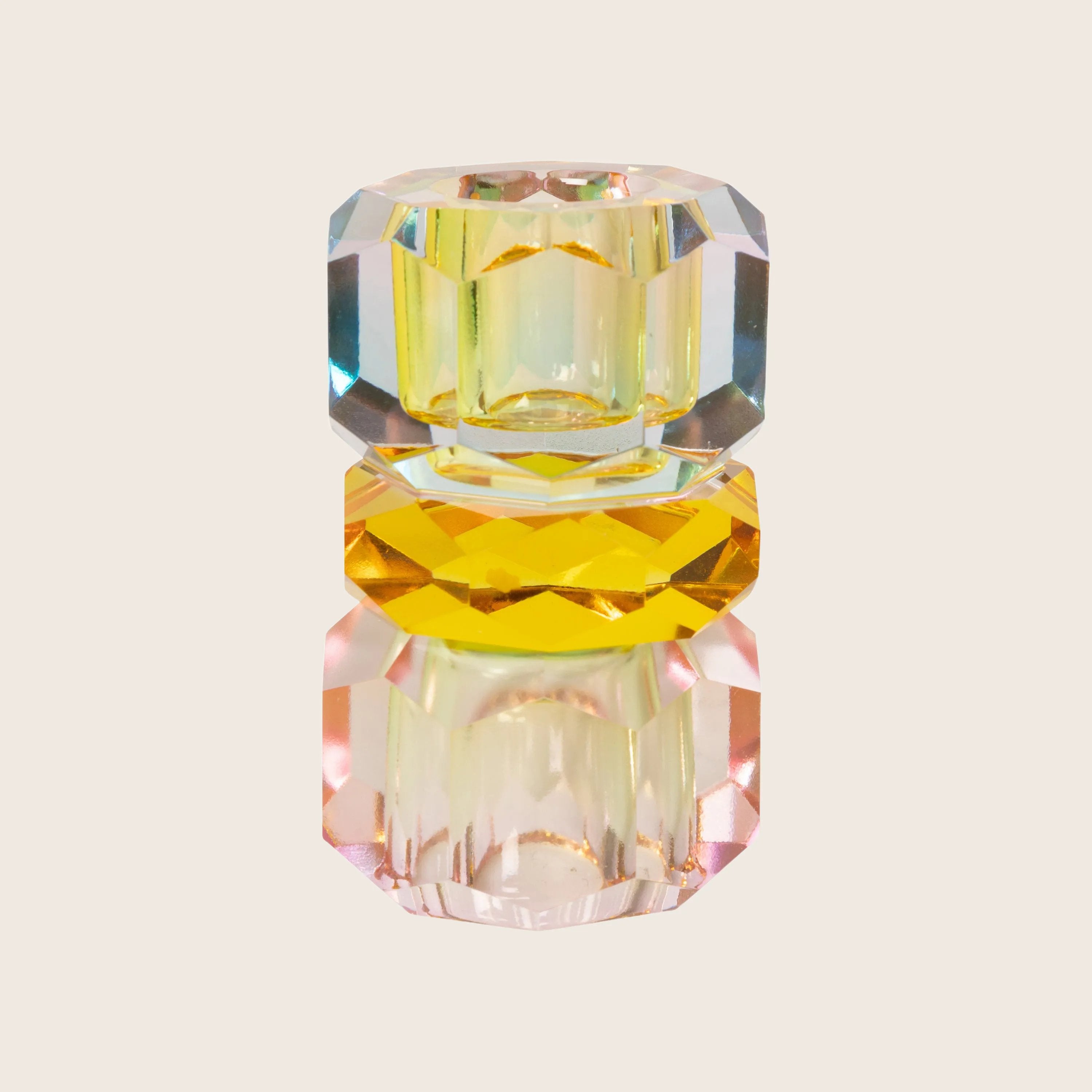 Ornamental Crystal Candle Holder - Thumbnail 5
