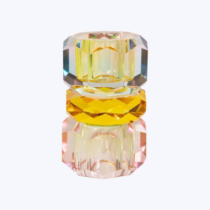 Ornamental Crystal Candle Holder