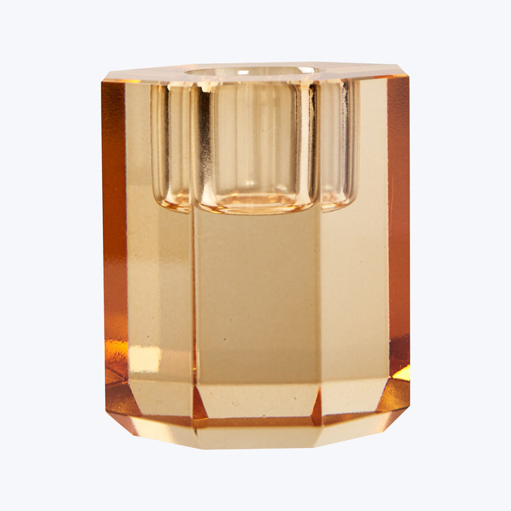 Aura Tall Crystal Candle Holder