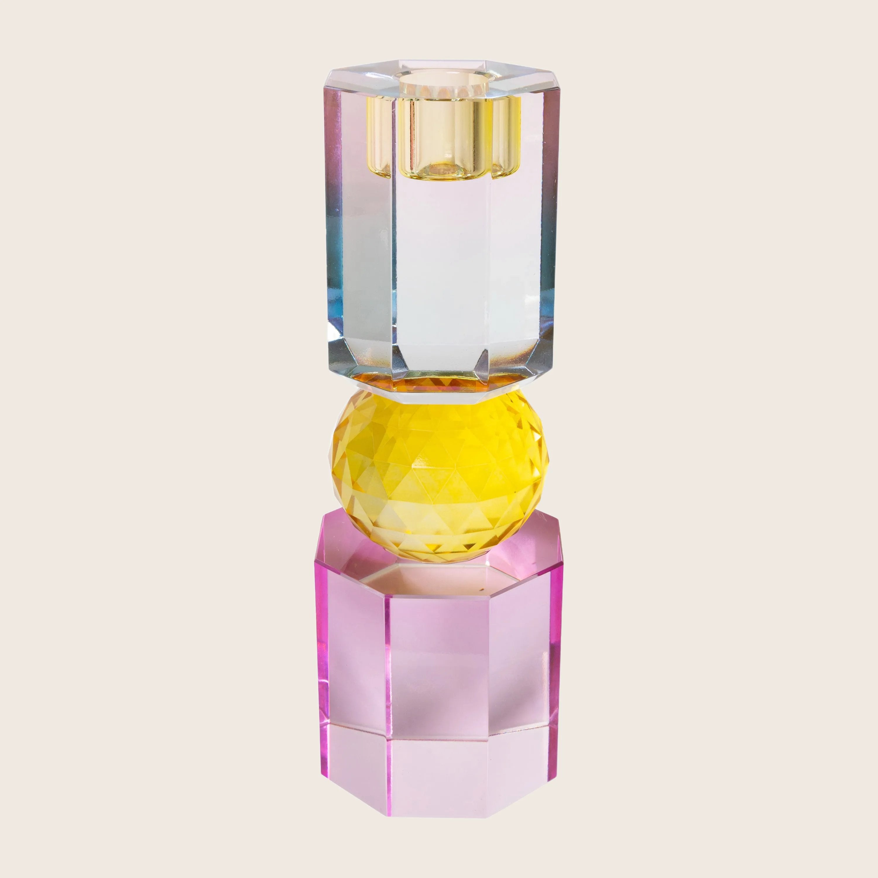 abc carpet Crystal Candle Holder