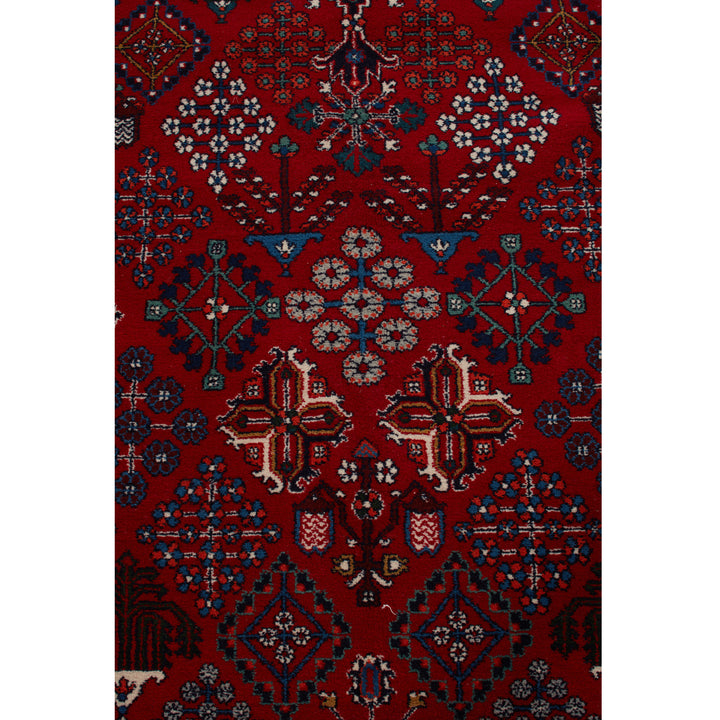 Red Traditional Persian Josagan Wool Rug - 9' x 12'