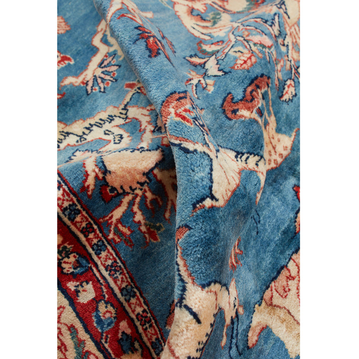 Blue Traditional Persian Wool Rug - 8'2" x 11'7"