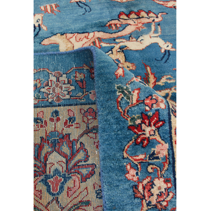 Blue Traditional Persian Wool Rug - 8'2" x 11'7"