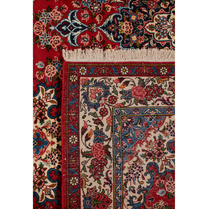 Red Traditional Persian Gabbeh Wool Rug - 7' x 10'1"