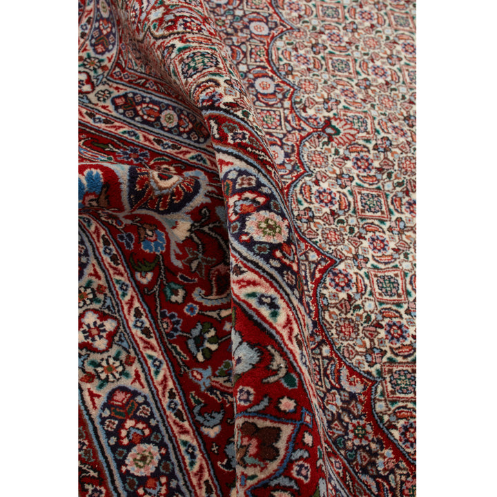 Brown Traditional Persian Mood Wool Rug - 8'1" x 11'5"