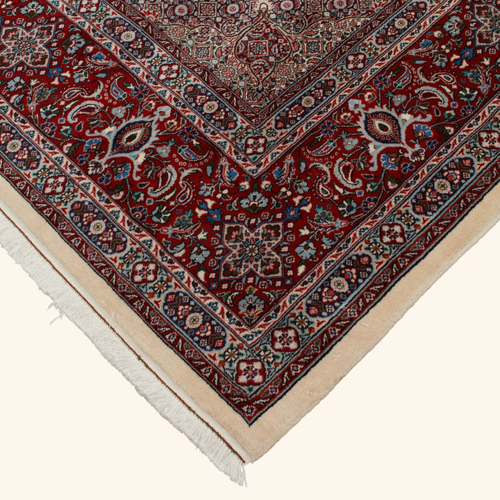Brown Traditional Persian Mood Wool Rug - 8'1" x 11'5"