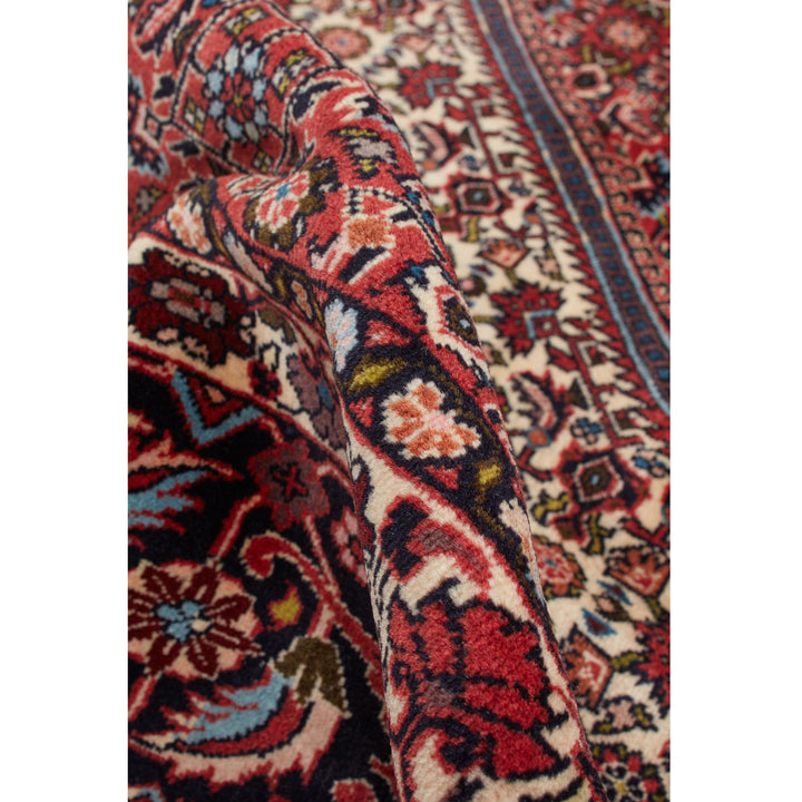 Red Traditional Persian Bidjar Wool Rug - 8'2" x 11'10"