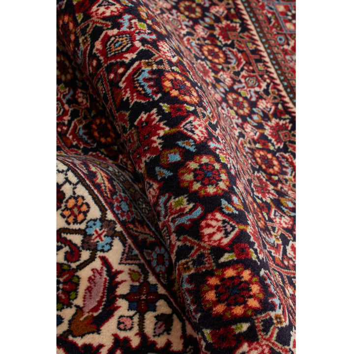 Red Traditional Persian Bidjar Wool Rug - 8' x 9'10"