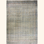 Grey Alchemy Traditional Wool Silk Blend Rug - 13'4" x 18'8"