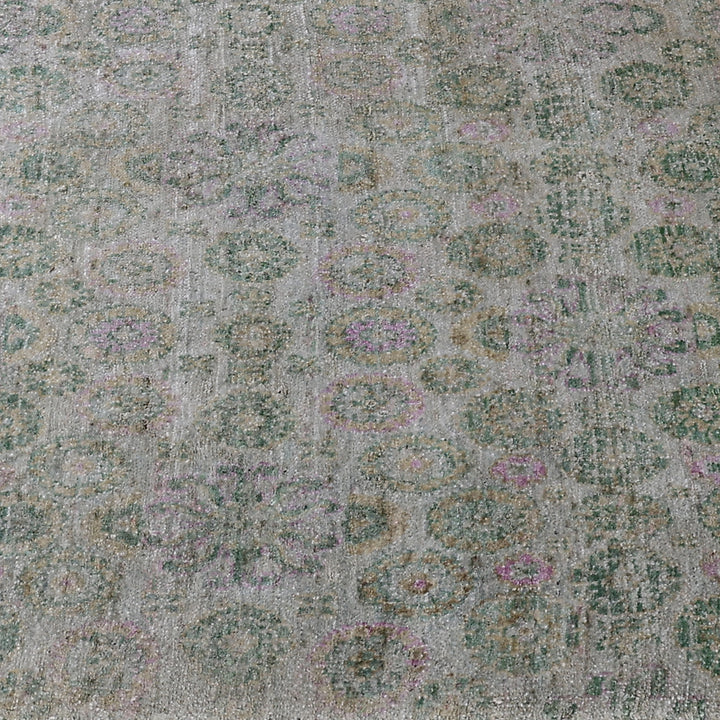 Blue Alchemy Transitional Silk Runner - 2'8" x 12'11"