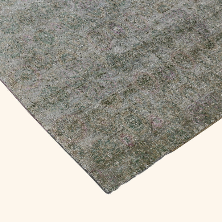 Blue Alchemy Transitional Silk Runner - 2'8" x 12'11"
