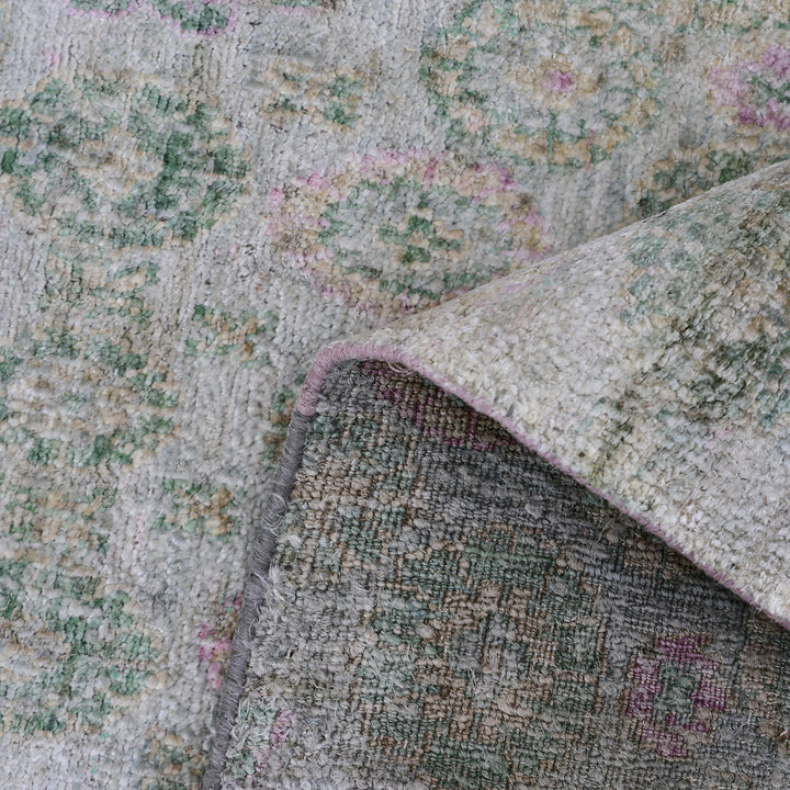 Blue Alchemy Transitional Silk Runner - 2'8" x 12'11"