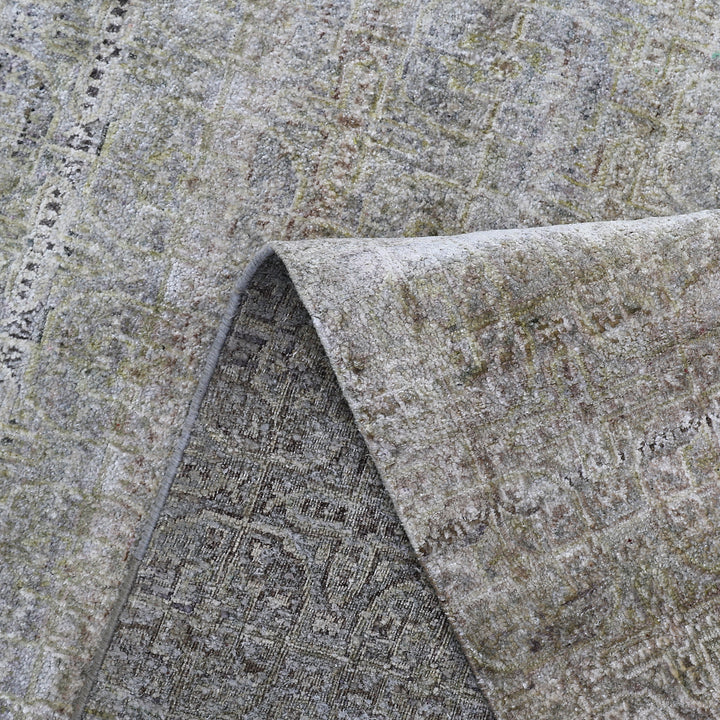 Camel Alchemy Contemporary Silk Rug - 15'8" x 20'